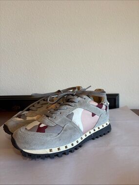 Valentino Garavani Camouflage Sneakers Made in Italy